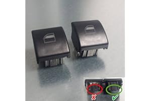 C-P ZUBEHÖR 2 pieza Elevalunas Interruptor pulsador Elevalunas Interruptor Botón para BMW 3 E46