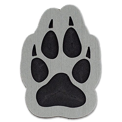 ToeJamR Snowboard Stomp Pad - Wolf Paw - Gray by Toejamr