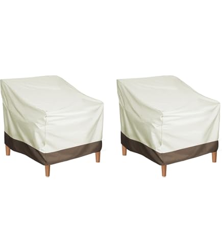 LC Garden Schutzhülle Für Gartenstühle & Sessel - Graue Abdeckung 80x95x65/110cm