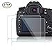 Price comparison product image Screen Protector, Camera Screen Protector Film for Canon EOS 5D Mark III MK IV 5DS 5DSR 5DIII 5DIV, CAM-ULATA Anti-scratch Anti-glare Tempered Glass LCD Ultra Crystal Clear Screen Protector Guard for DSLR, 2 Pack