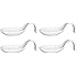 Domestic Professional TAPAS 4er Set Gourmetlöffel, Häppchenlöffel, 10,5 x 5 x 3 cm
