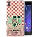 Produktbild Zanasta Designs Schutzhülle Sony Xperia Style (T3) Hülle Case Slim Cover mit Motiv Retro Kamera