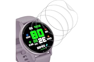 Wondoner 4 Stück für Panzerglasfolie Garmin Vivoactive 5 Displayschuz, für Klar HD TPU für Garmin Vivoactive 5 Schutzfolie, Anti-Kratzen, Anti-Bläschen Panzerfolie für Garmin Vivoactive 5 Folie