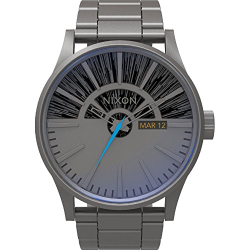 Nixon Herren-Armbanduhr Analog Quarz Edelstahl A356SW2385-00
