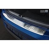 parachoque seat ibiza 2006 Premium grado Avisa 2/35168 Acero Inoxidable Parachoques Trasero Protector Seat Ibiza 6J Puertas Facelift 2012 - 2017 \'Costillas\', Plata