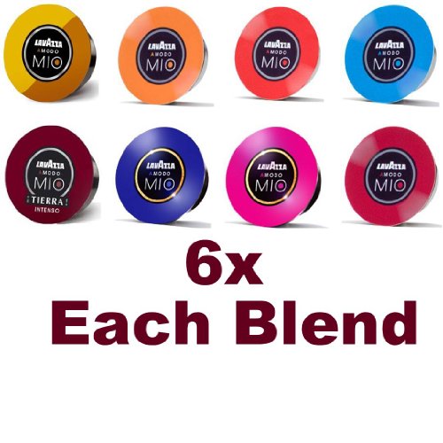 Preisvergleich Produktbild LAVAZZA A MODO MIO Variety Pack - 6x Each Blend