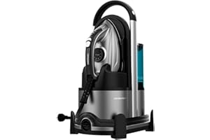 Cecotec Centrale vapeur Fast&Furious 9040 Absolute. 2600 W, pression de 8 bars, Turbo Slide Pro, Auto Shut Off. 240 g/min de vapeur continue et 550 g/min de course de vapeur. (Sans crochet extensible)