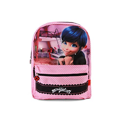 Karactermania 34984 Coccinelle Transformez le sac à dos pour enfants, 31 cm, Noir