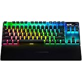 SteelSeries Apex Pro TKL Kablosuz Mekanik Gaming Klavye, Değiştirilebilir Aktivasyon Noktaları, OLED Ekran, RGB, PBT Tuş Başl