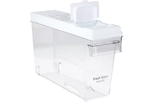 easyPART Compatible / Repuesto para LG Electronics AJL74372102 Depósito de agua de 4 litros con tapa LG para nevera y congelador