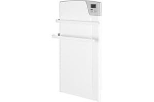 Atlantic, Sèche-serviette soufflant Atlantic KEA Blanc - 1400W (800W + 600W), un ressenti de chaleur immédiat, 3 radiateurs en 1 : radiateur seul, radiateur + soufflant, soufflant seul