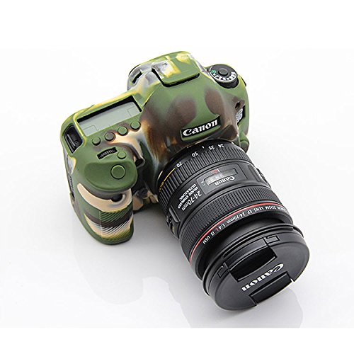 Crisant Case Cover For Canon EOS 5D Mark III Appareil Photo Num  rique Souple gel de TPU silicone Housse Protection coque   tui Pour Canon EOS 5D Mark III  Camouflage 