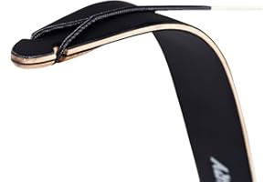 YAK ARCHERY est-bogensport Dacron Pro Bow String for Recurve Bow, White with Black Centre Winding, Pre-Stretched