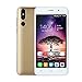 Produktbild SO-buts P20 Smartphone,5.0 Zoll Android 6.0,Doppelkarte Doppelbereitschaft,Maximaler Speicher 32G, Dual HD Kamera Wi-Fi Bluetooth, Regale (Gold)