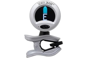 Snark Silver Snark Clip-on Chromatic Tuner SIL-1 silbergrau