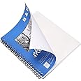 SYOSI A4 Sketchbook, Notebook Spiral-Bound Pad 9X12 Inches Drawing book Acid-free White Paper (100 Leaves)