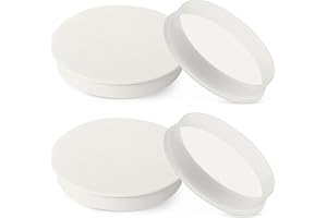 ENUTROF Bouchon de Tuyau d'égout en PVC 100mm Bouchon de Conduite 4 Paquet pour Tuyaux et Systèmes d'Égouts Tube Ligne Protection (DN100)