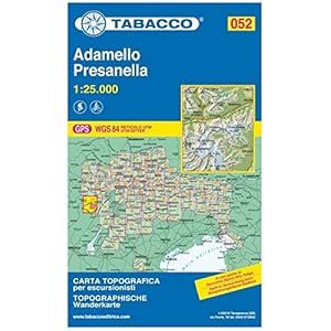 Adamello, Presanella 1:25.000