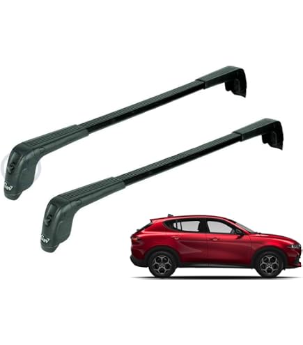Farad Barre Portatutto Aerodynamic Black Per Alfa Romeo Tonale (2022+) - Tetto Standard - 4