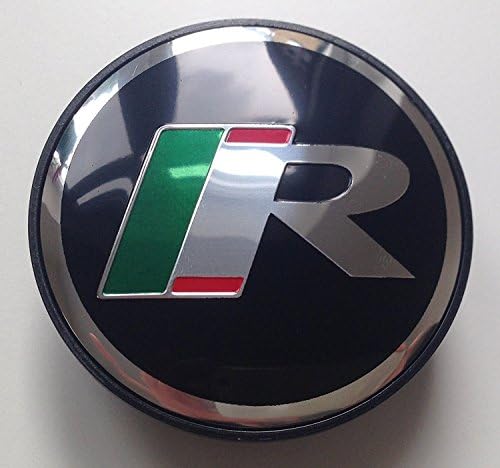 Jaguar R Performance, R Type Jaguar Centre Caps Hub Cover Badges Emblem 4pcs. x 59mm, Black