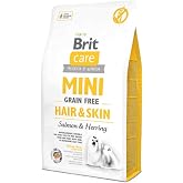 Brit Care Mini Hair Skin Somonlu Tahılsız K&uuml;&ccedil;&uuml;k Irk K&ouml;pek Maması 2 Kg - Petshopundan