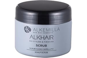 Alkemilla Scrub Nutriente per Cuoio Capelluto, 125 ml, al Limone