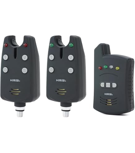 Kit Complet D'alarmes De Pêche JRC Radar CR 4+1 – Alarmes LED Et Récepteur Sans Fil – Pour La Pêche à La Carpe