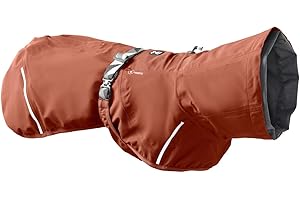 Hurtta Mudventure Hundemantel ECO Regenjacke für Hunde (Cinnamon, 45 cm)