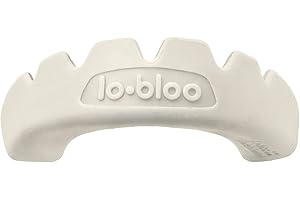 lobloo SLICK paradenti per arti marziali ad alto contatto come MMA hockey calcio rugby, doppia densità mouthguard a doppia densità, taglia unica per uomo donna bambini dai 10 ai 13 anni, avorio