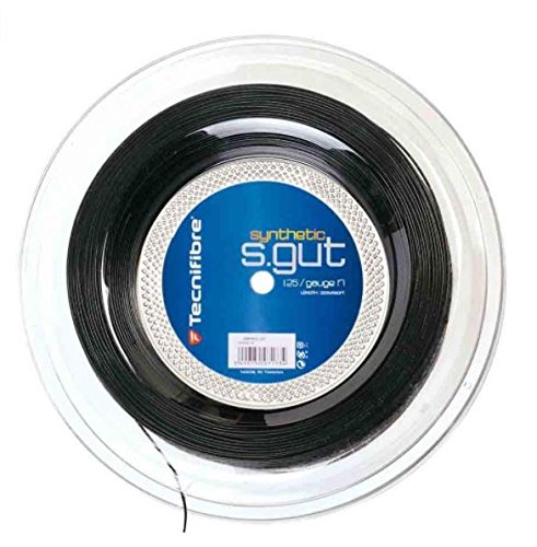 Tecnifibre - Synthetic Gut Black 1.30, Color Calibre 1.30/200m