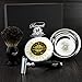 DOUBLE EDGE SAFETY RAZOR SHAVING SET +Badger Hair Shaving Brush FOR MEN GIFT SET Christmas Branded shaving Gift kit comes in Gift Box ( NO BLADES INCLUDED )