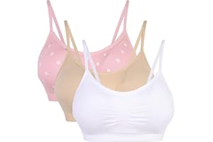 Vertvie Femme Soutien-Gorge de Sport Dentelle sans Armature Sexy Brassière Rembourré Push Up Lingerie Lace Bra Tank Top Bustier Confortable