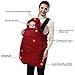 Bebamour Baby Carrier Cover Universal Warm Cover for Baby Carrier (Dark Purple)
