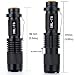 Produktbild nianpu einstellbarer Fokus Zoom CREE XML-T6 LED Wasserdicht Tactical Taschenlampe Taschenlampe 3-Mode 1200 Lumen Powered by 1 x 18650 3,7 V recahargeable Batterie (nicht im Lieferumfang enthalten)