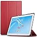 Produktbild IVSO Hülle für Lenovo TAB P10, Ultra Schlank Slim zubehör Schutzhülle Hochwertiges PU Leder-mit Standfunktion Perfekt Geeignet für Lenovo TAB P10 10 Zoll 2018 Tablet PC, Rot