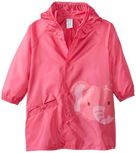 i play. Baby-Boys Infant On Safari Lightweight Pocket Raincoat, Pink Elephant, 18 Months Color: Pink Elephant Size: 18 Months