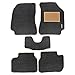 Leganza Black Custom-built Croc Car Footmats for Maruti Suzuki Swift RS.1240.00