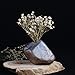 Produktbild Bluelover Zakkz Brennholz verbrannt Keramik Vase Keramik Ornamente handgemachte Blume Anordnung Keramik Dekor Geschenk-#4