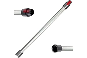 LHYNEE Tubo de Extensión Compatible para Dyson V11 V10 V15 V8 V7,Accesorio de Tubo Liberación Rápida Varilla Repuesto,73CM（Plata）