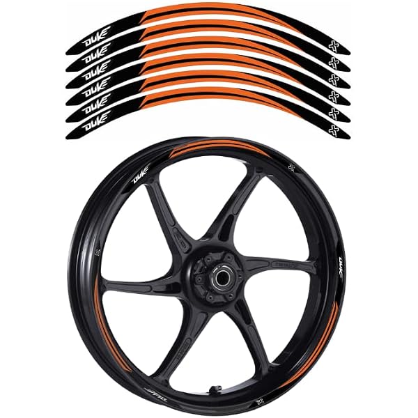 GADGETS WRAP Car and Motorbike MotoGP Kawasaki Racing Rim Stripes
