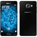 Produktbild PhoneNatic Samsung Galaxy A5 (2016) A510 Hülle Silikon grau Slimcase Case Galaxy A5 (2016) A510 Tasche + 2 Schutzfolien