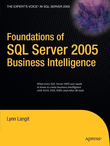 Foundations of SQL Server 2005 Business Intelligence by Lynn Langit (2007-04-24) gratuit Foundations of SQL Server 2005 Business Intelligence by Lynn Langit (2007-04-24) gratuit