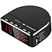 Produktbild IT'S YOU Digital-Radiowecker mit Bluetooth-Lautsprecher, rote Ziffernanzeige mit 2 Dimmer, UKW-Radio, USB-Port-Nacht LED-Wecker,Black