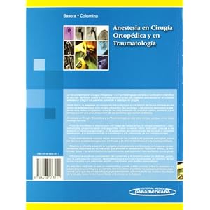 Anestesia en Cirugía Ortopédica y en Traumatología
