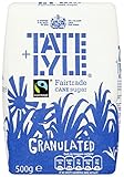 Tate and Lyle Fairtrade Granulated Sugar 500 G (pack Of 10)