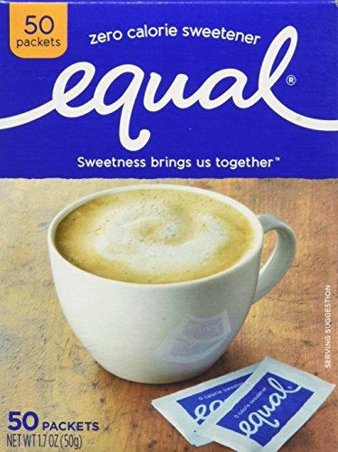 Equal 0 calorie sweetner packets - 50 ea by Equal