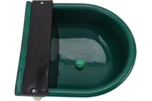 JWTHEE Automatic Water Bowl, Automatic Water Dispenser Plastic Livestock Waterer with Float Valves for Horse Cattle Goat Sheep Dog