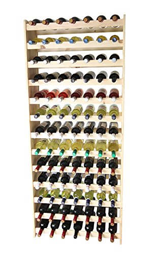Weinregal Weinregal Holz Flaschenregal für 91 Flaschen RW-3-91 - 2