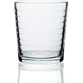 Quid Diana Set of 3 Low Glasses 26cl Glass Soda Suitable Refrigerator Not Suitable for Microwave, Recyclable | Transparente,