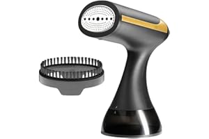 Cunsieun Défroisseur vapeur portatif – Parfait pour éliminer rapidement et sans effort les plis des vêtements, cuiseur vapeur puissant de 1 500 W avec réservoir d'eau amovible de 350 ml